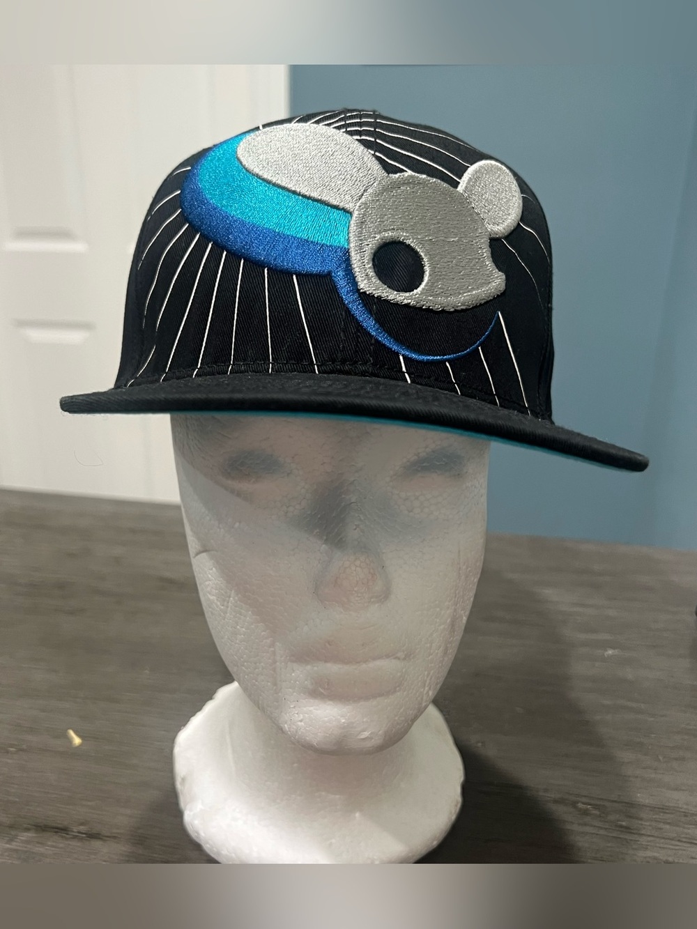Deadmau5 Snapback Hat One Size Adjustable Black DJ Music EDM Techno Merch